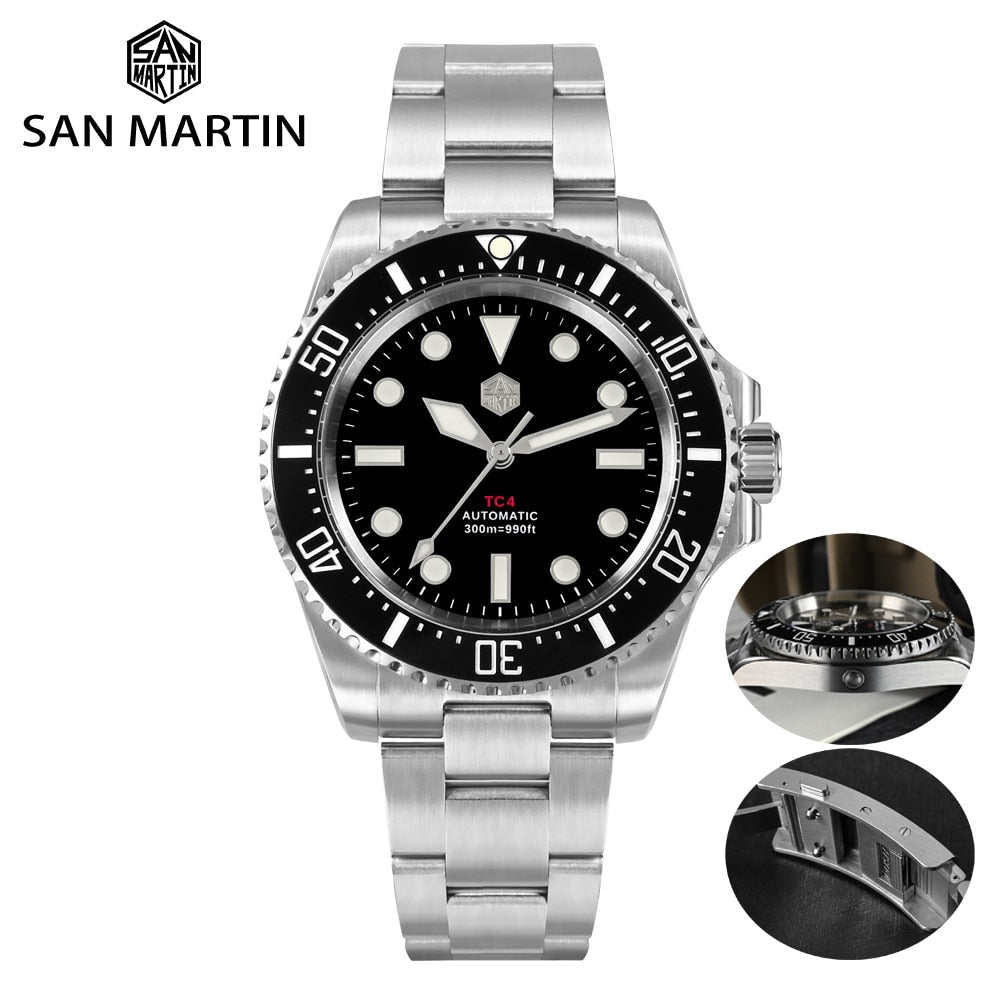 San Martin GR5 Titanium Watch