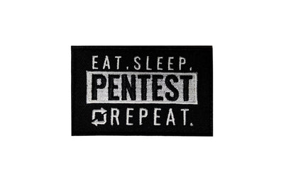 Eat Sleep Pentest Repeat Velcro Patch