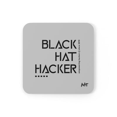 Black Hat Hacker - Cork Back Coaster