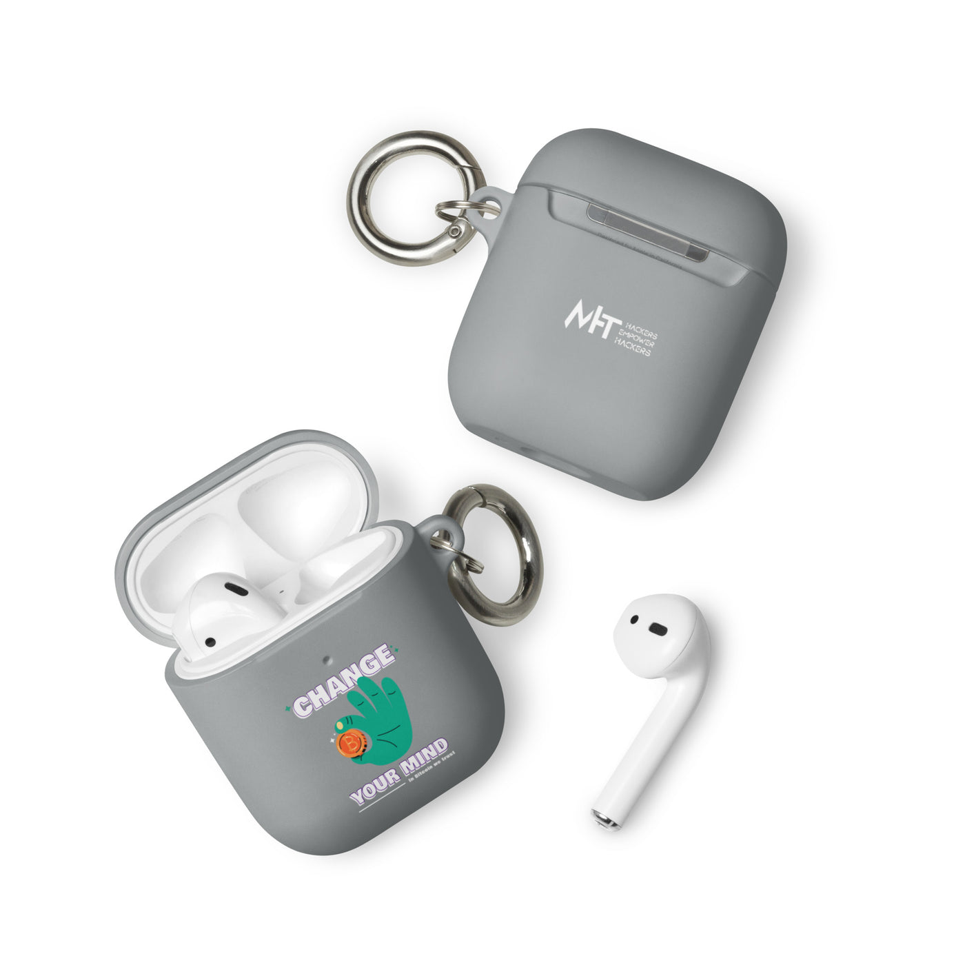 Change your mind in Bitcoin we Trust - AirPods case