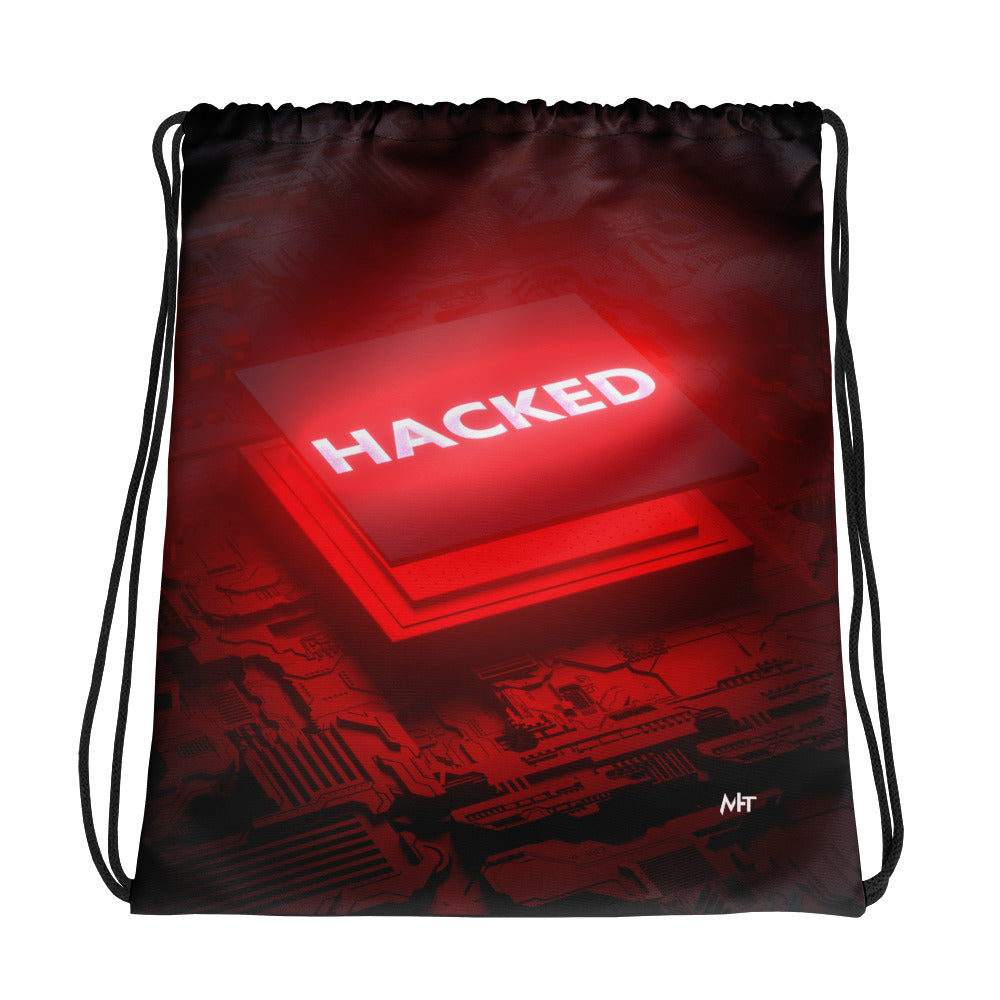 Hacked v2 - Drawstring bag