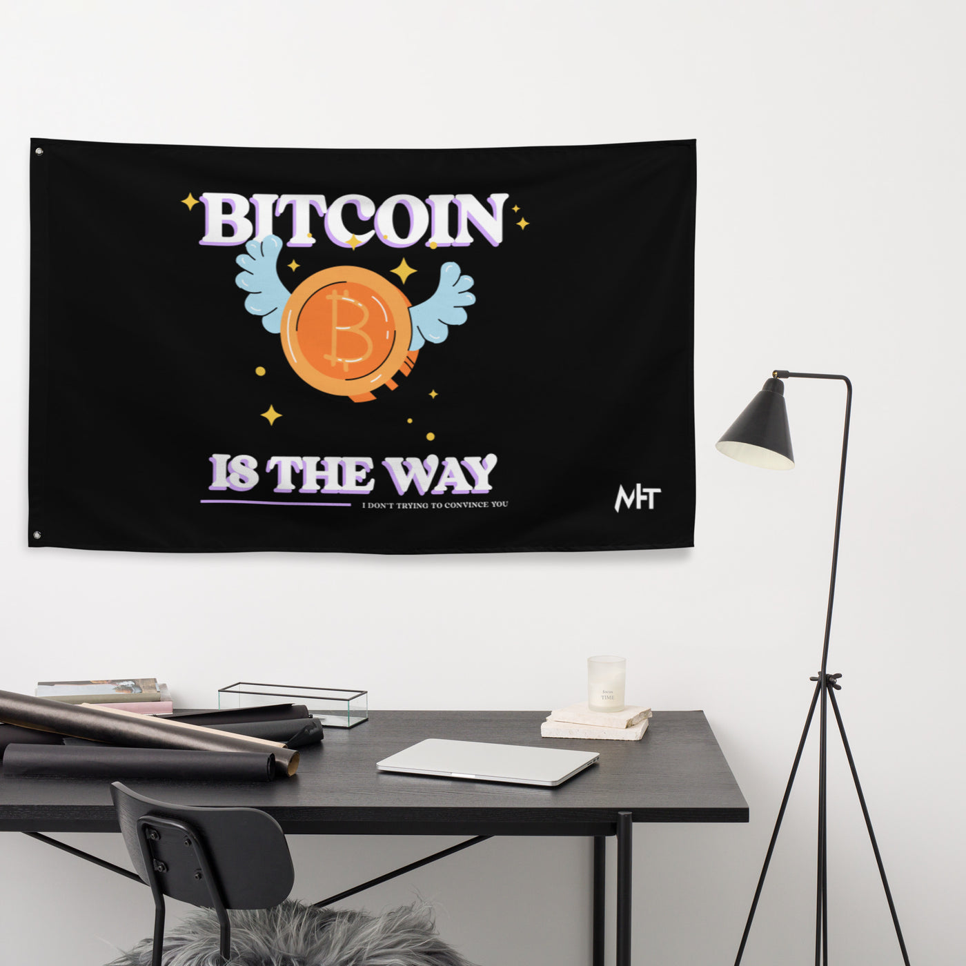 Bitcoin is the way - Flag