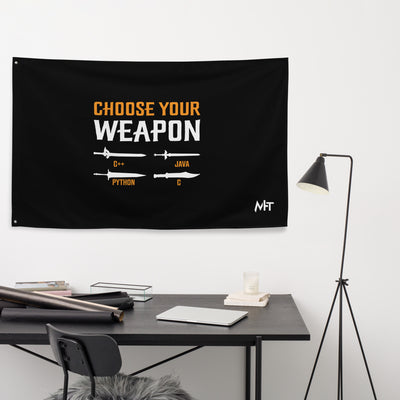 Choose your weapon Flag