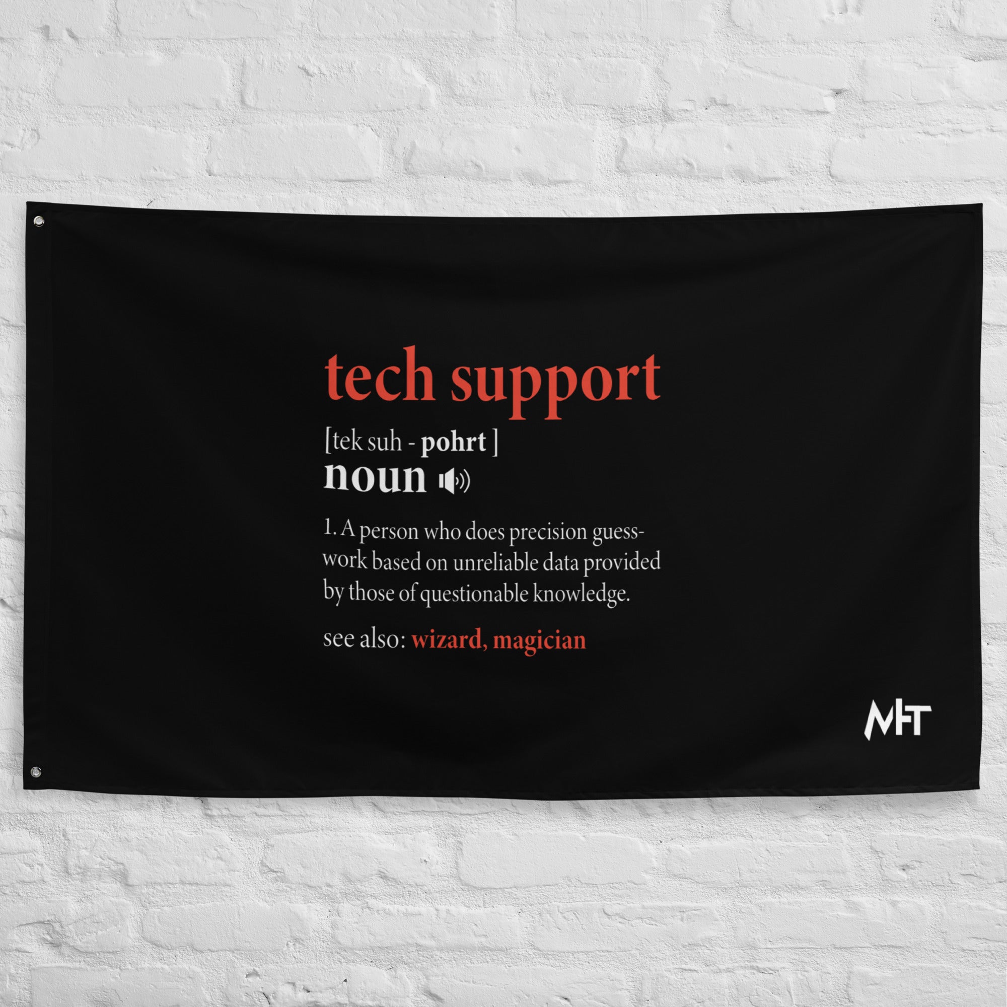 Tech Support Definition - Flag – MyHackerTech