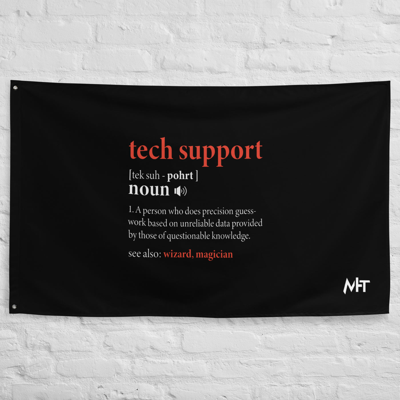 Tech Support Definition - Flag