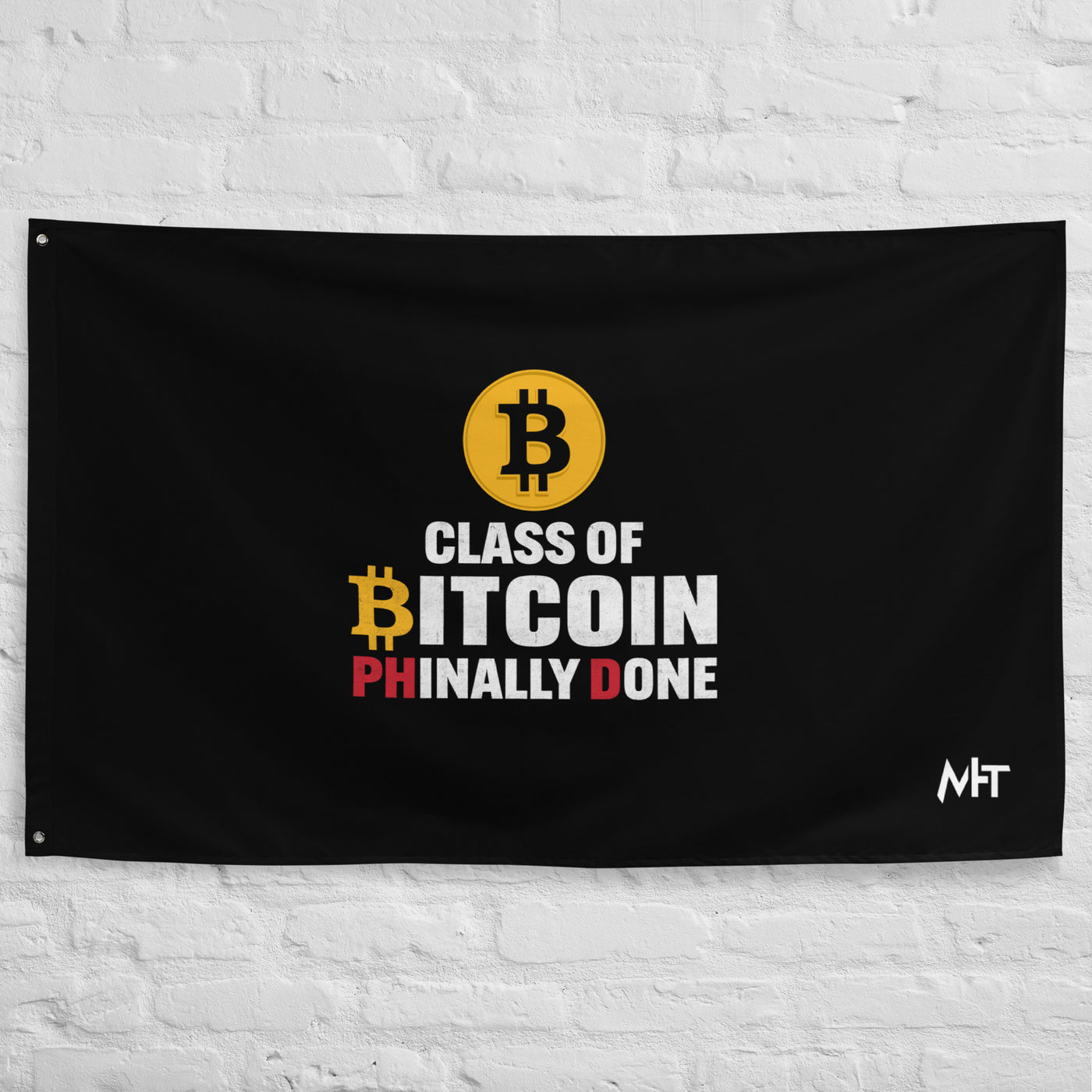 Class of Bitcoin Phinally done Flag