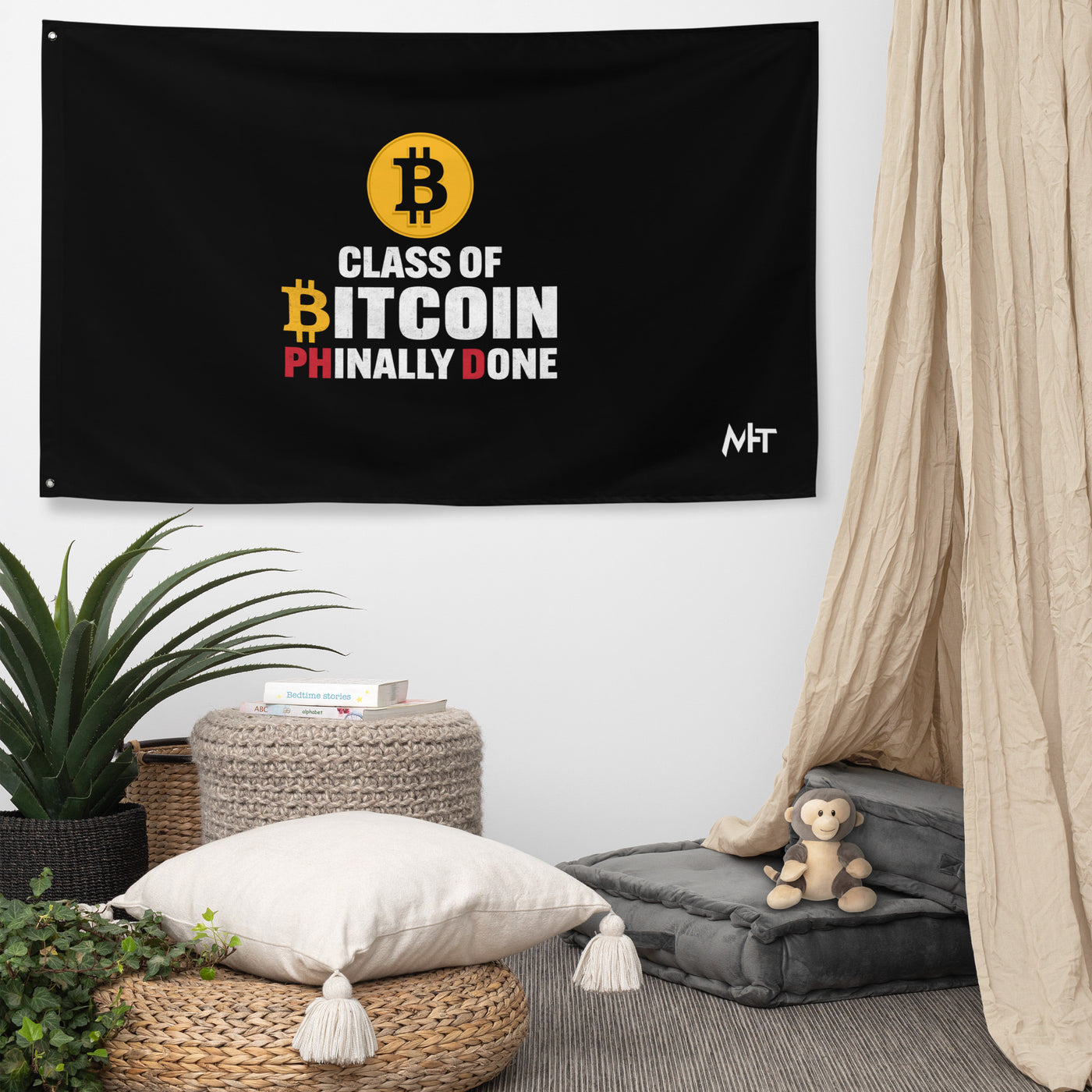 Class of Bitcoin Phinally done Flag