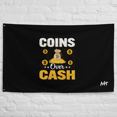 Coins over Cash Flag