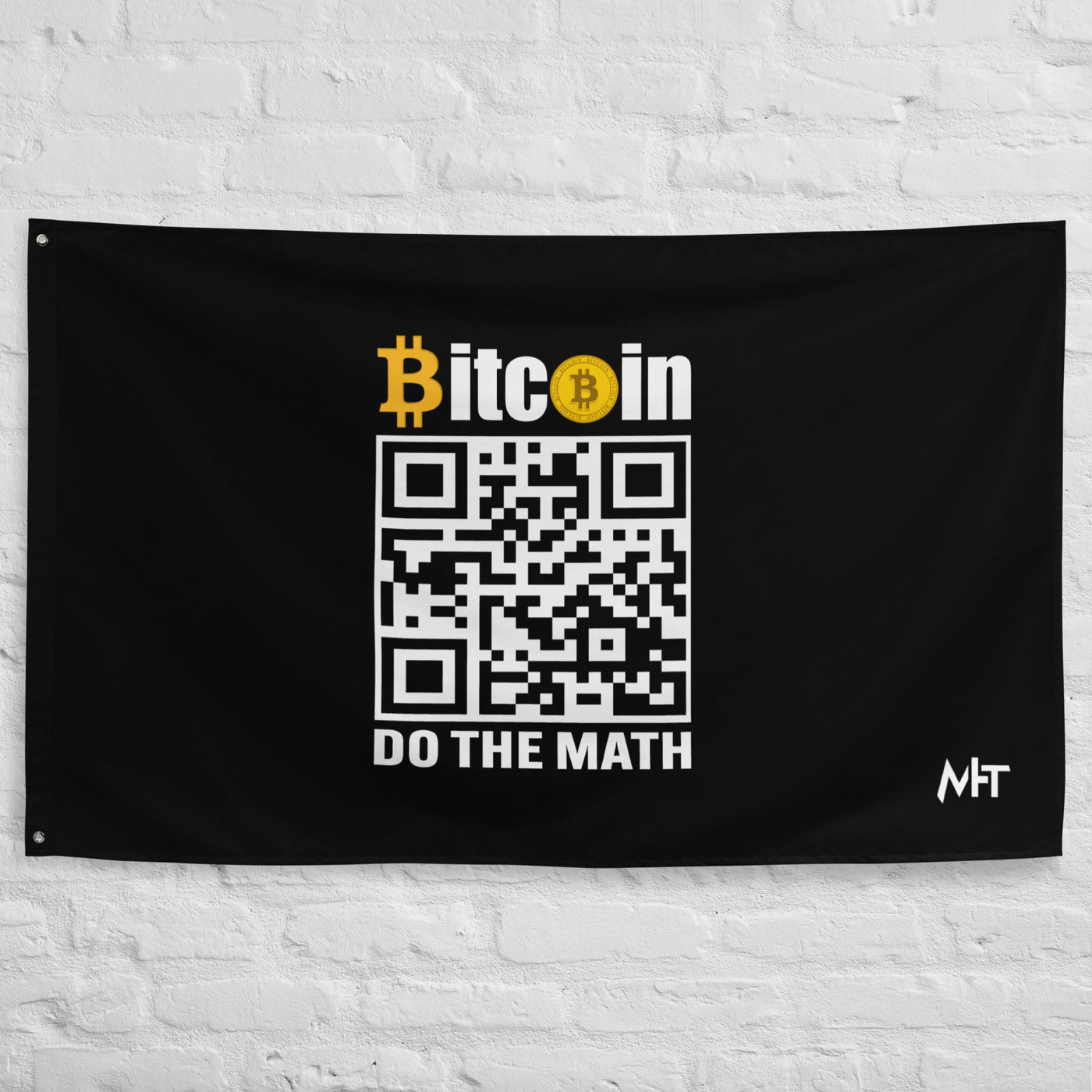 Bitcoin Do the math Flag