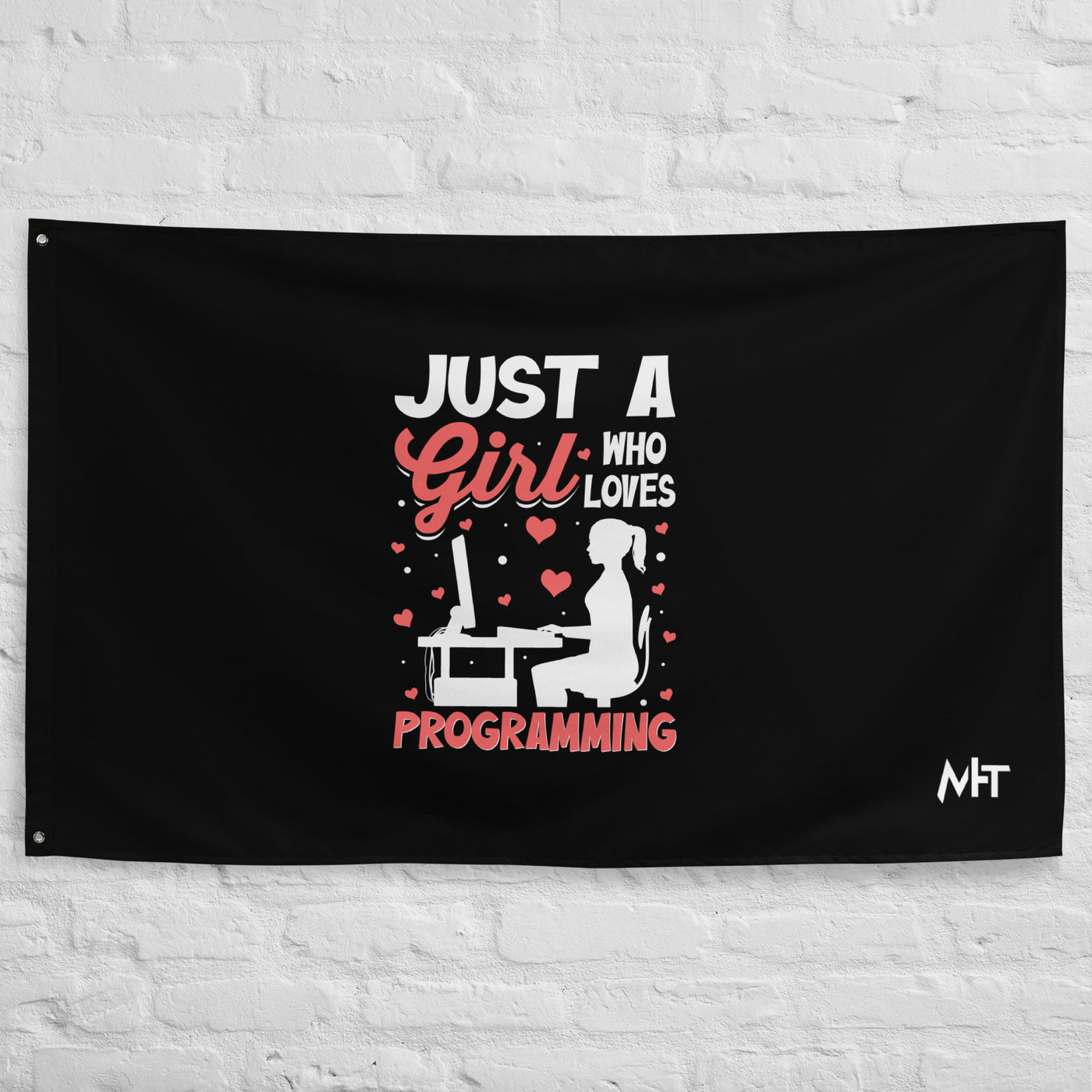 Just a girl who loves programming - Flag