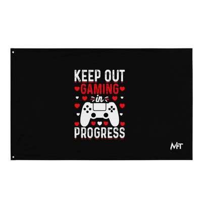 Keep out Gaming in Progress Flag