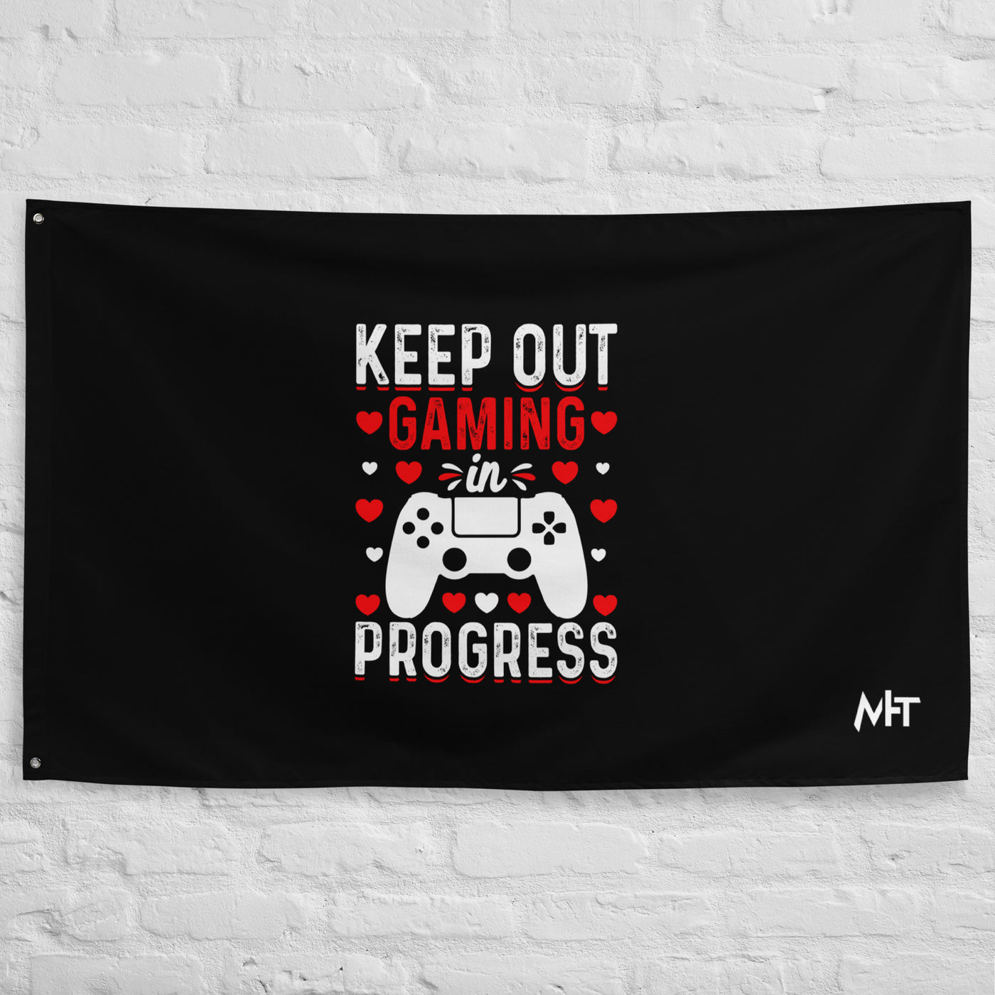 Keep out Gaming in Progress Flag
