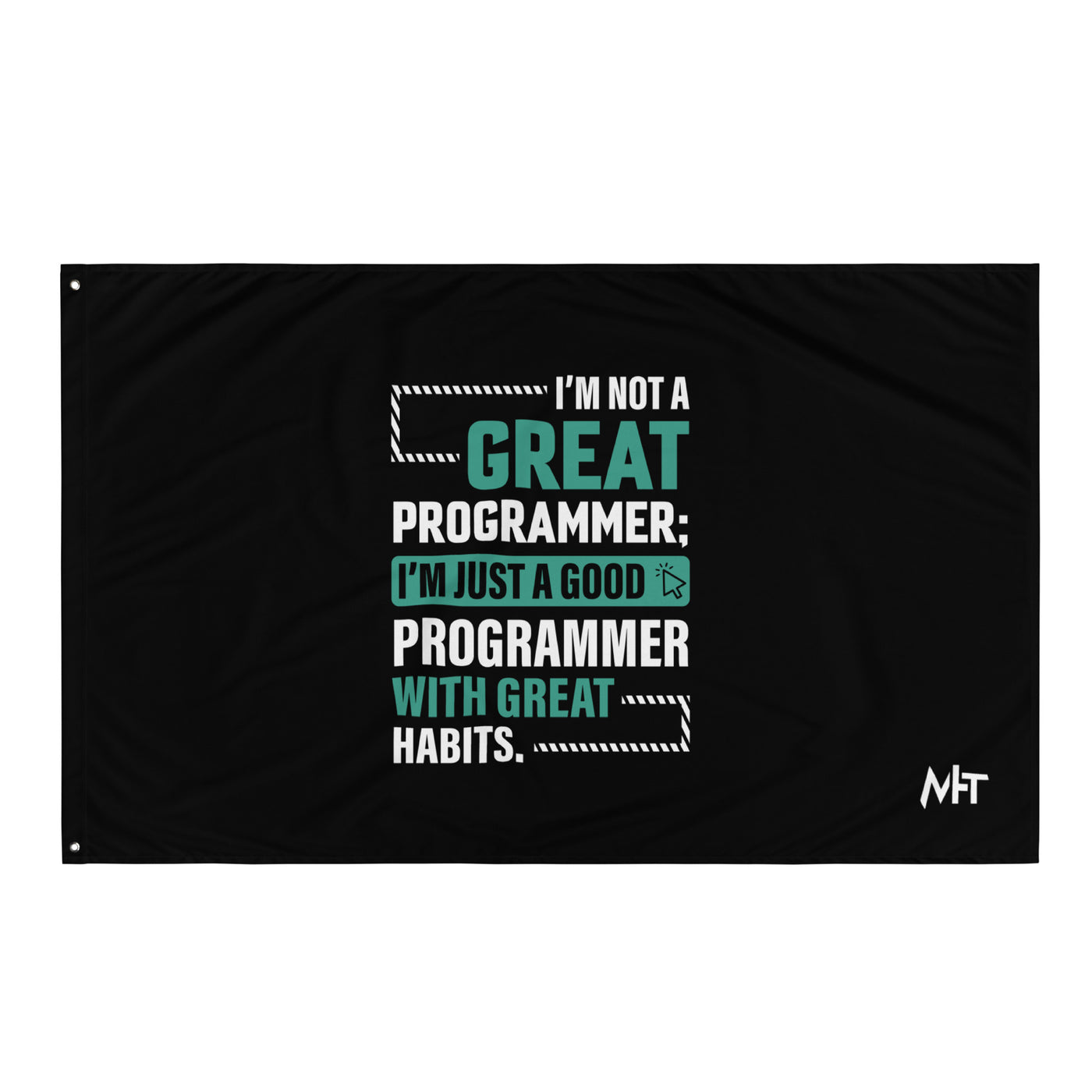 I am not a Great Programmer - Flag