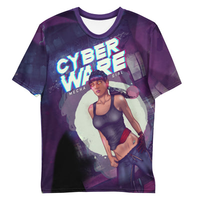 CyberWare Mecha Girl - Men's T-shirt