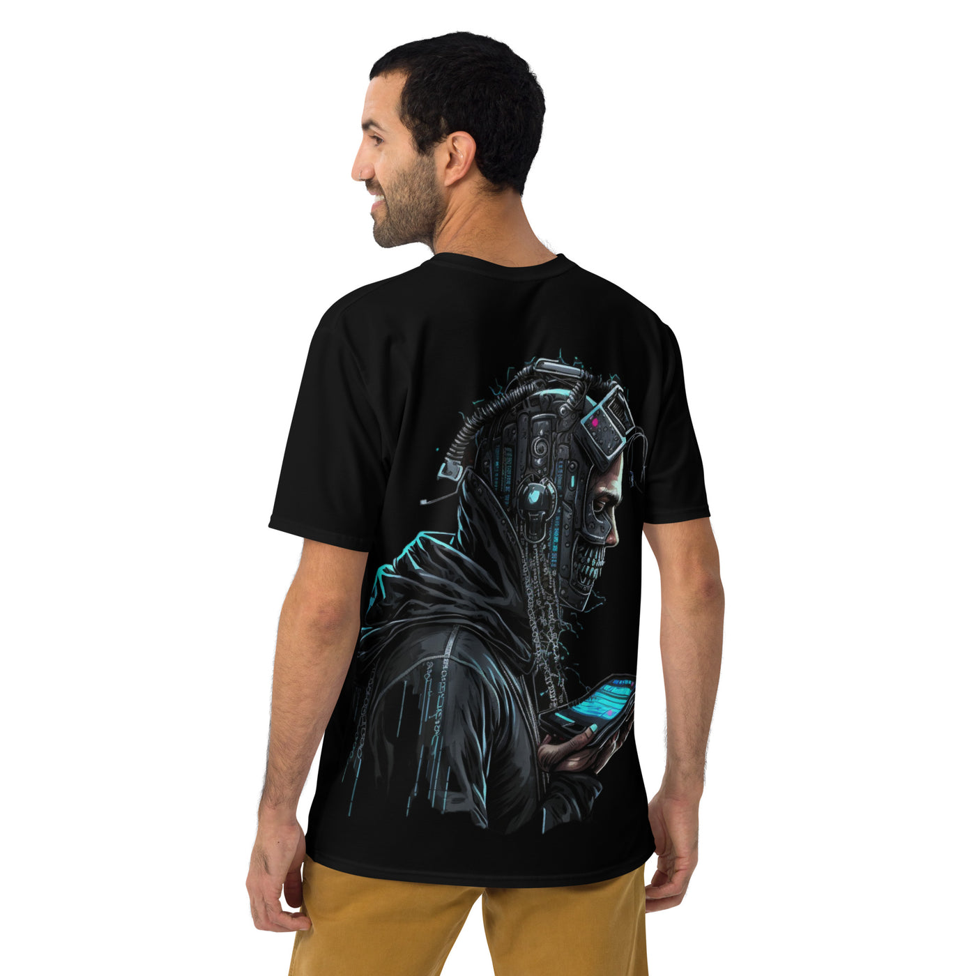 Cyberware assassin v1 - Men's t-shirt (back print)