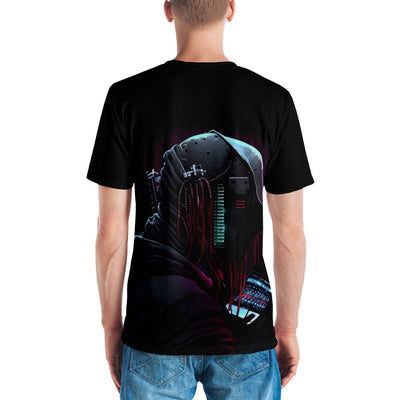 Cyberware assassin v4 - Men's t-shirt (back print)