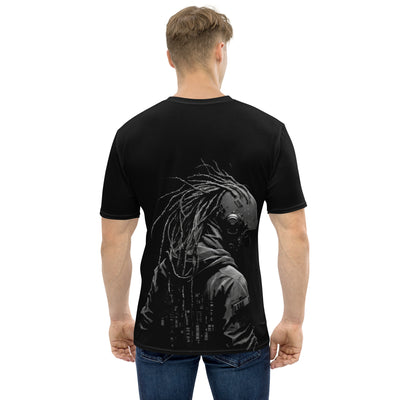 Cyberware assassin v39 - Men's t-shirt (back print)