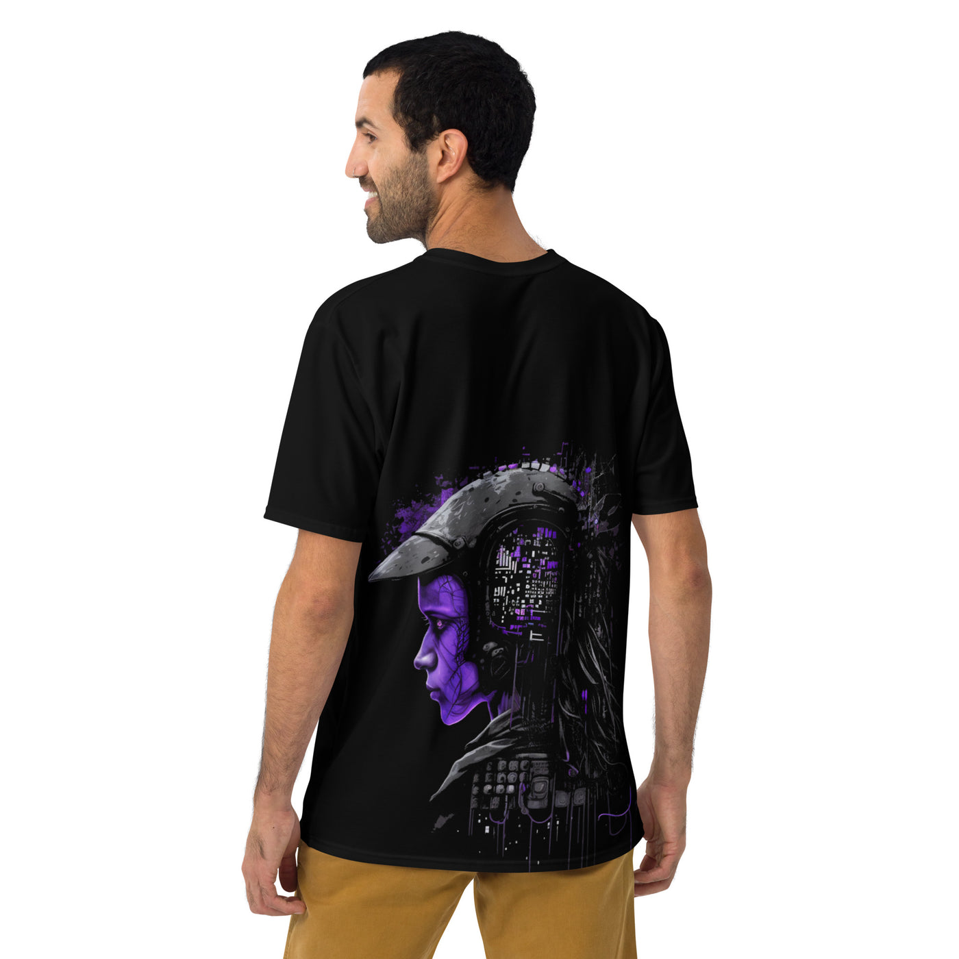 Cyberware assassin v41 - Men's t-shirt (back print)