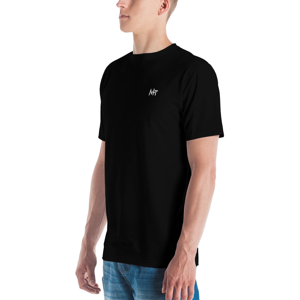 Cyberware assassin v46 - Men's t-shirt (back print)