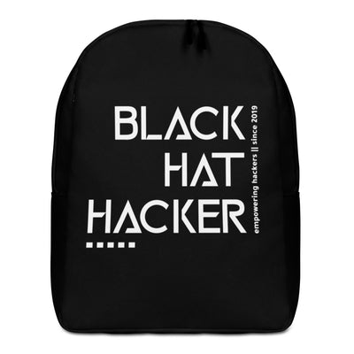 Black Hat Hacker - Minimalist Backpack