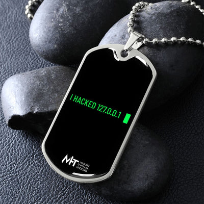 I hacked 127001 -  Graphical Dog Tag and Ball Chain