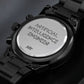Artificial Intelligence Engineer - Black Chronograph Watch