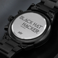 Black Hat Hacker - Black Chronograph Watch (Premium Box)