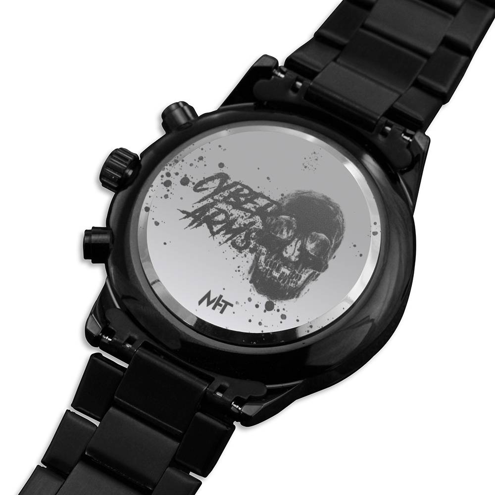 CyberArms - Black Chronograph Watch