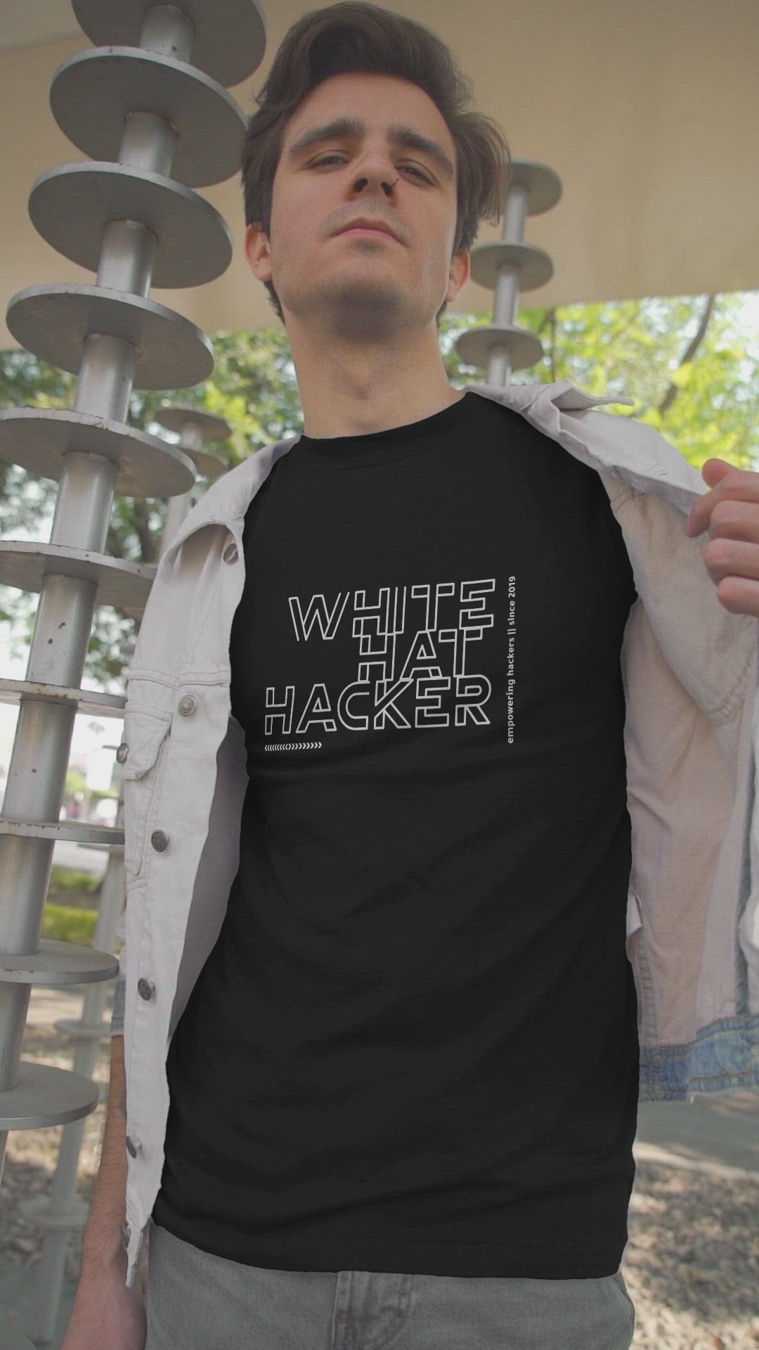 White Hat Hacker - Short-Sleeve Unisex T-Shirt