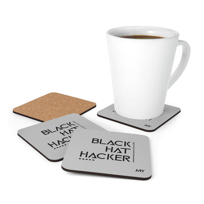 Black Hat Hacker - Cork Back Coaster