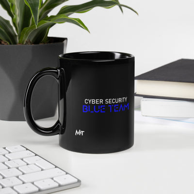 Cyber Security Blue team V4 - Black Glossy Mug