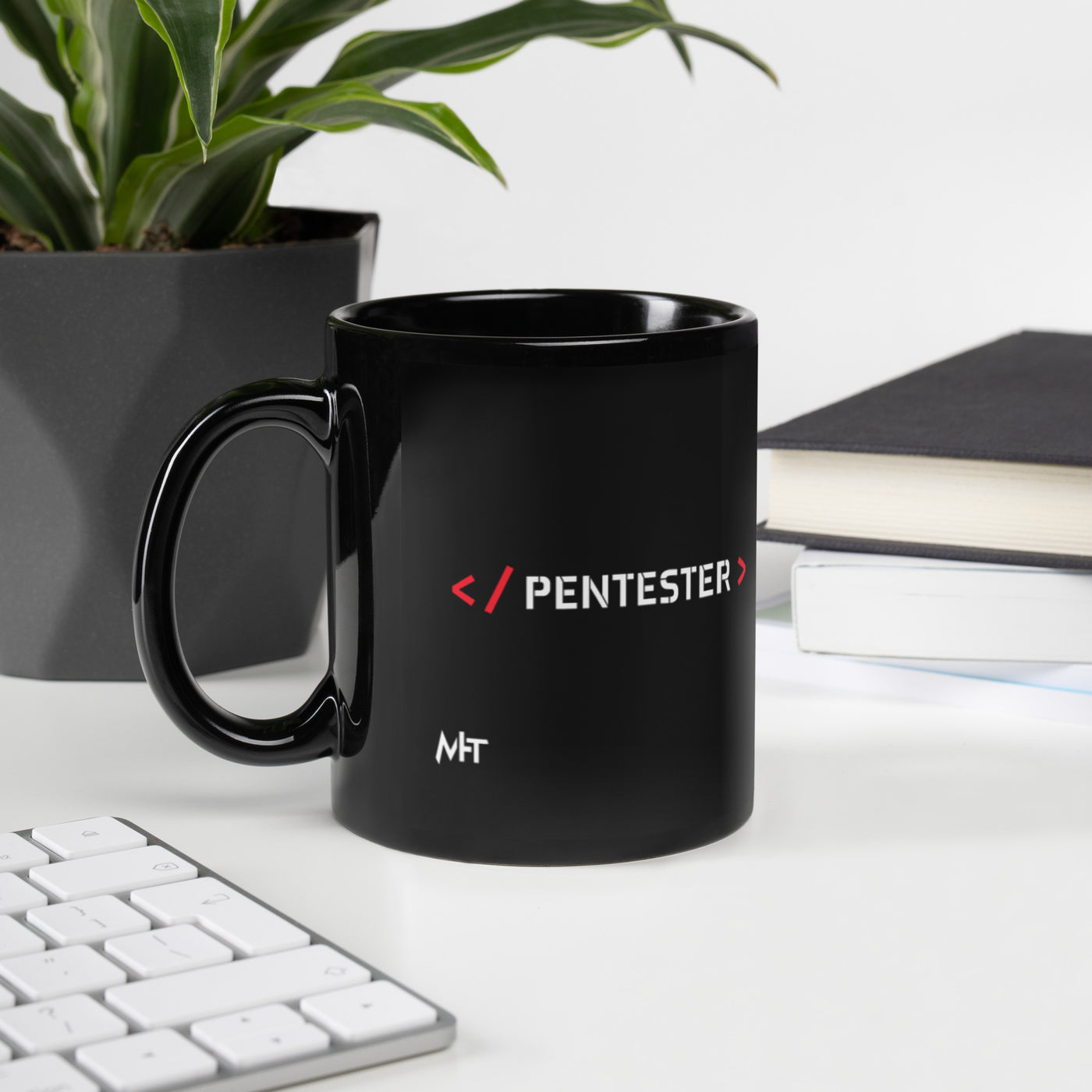 Pentester - Black Glossy Mug