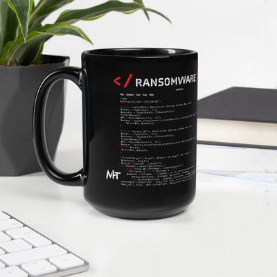 Ransomware v1 - Black Glossy Mug