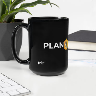 Plan B v2 - Black Glossy Mug