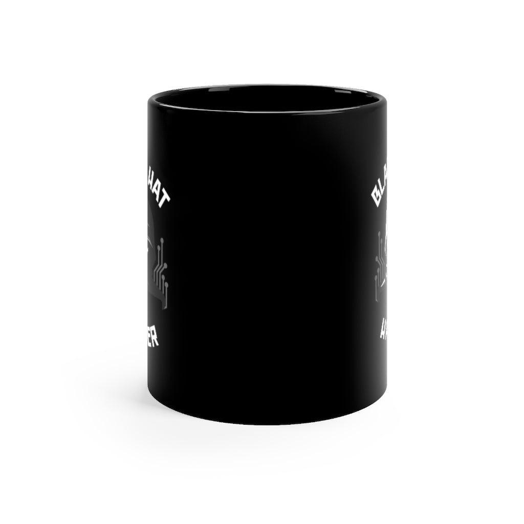 Black Hat Hacker - mug 11oz