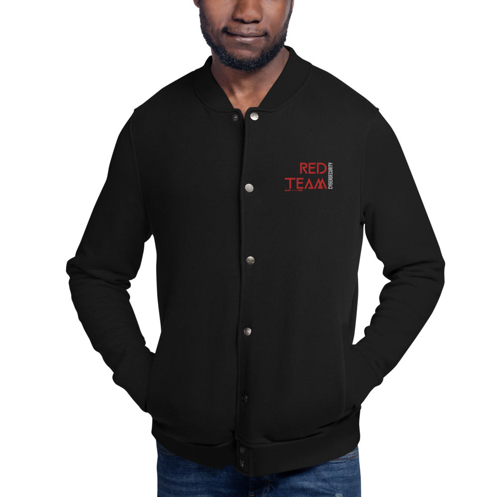 Cyber Security Red Team v4 - Embroidered Champion Bomber Jacket