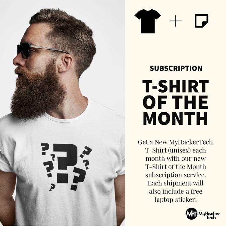T-Shirt of the Month Subscription!