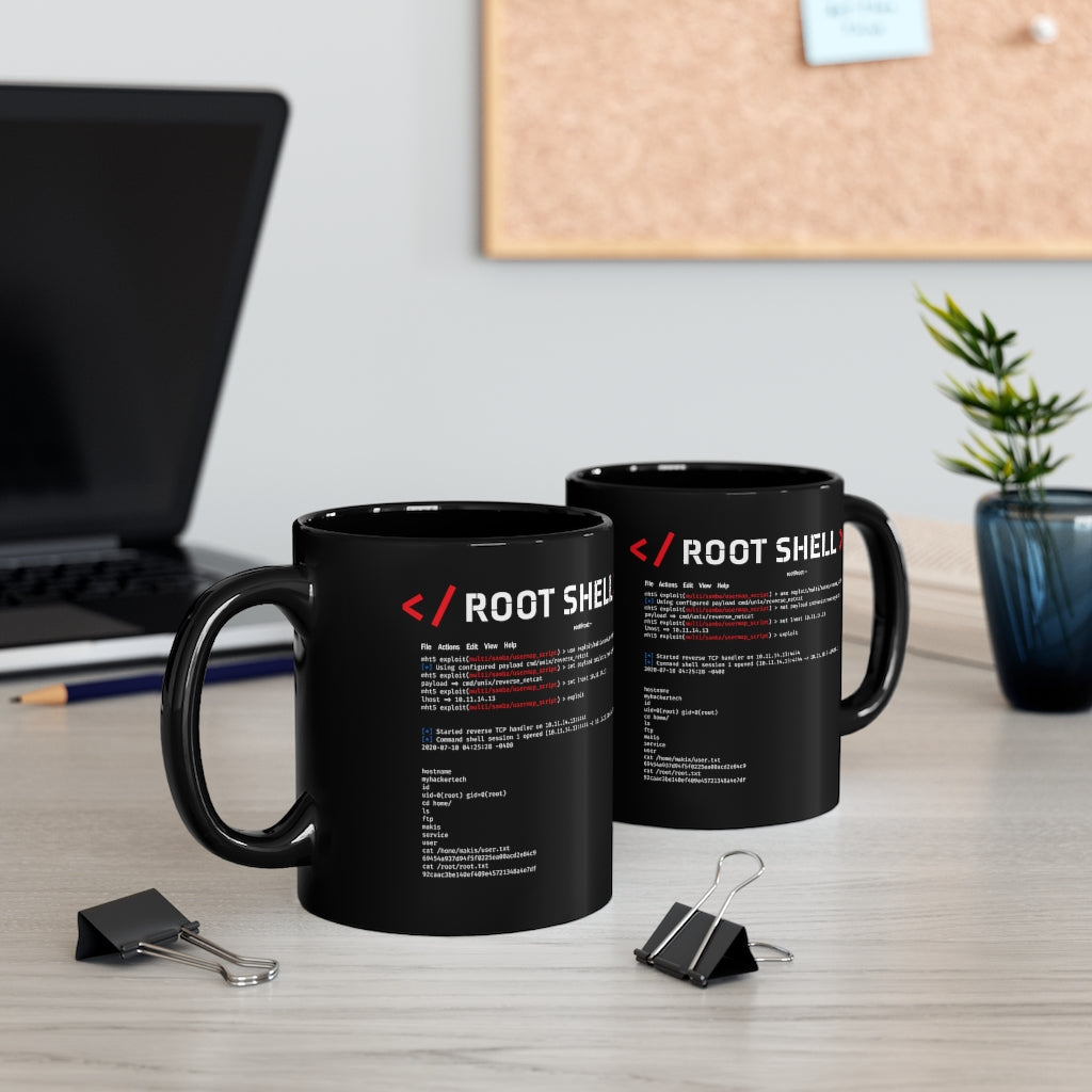 root shell - mug 11oz