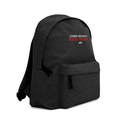 Cyber Security Red Team - Embroidered Backpack (dark)