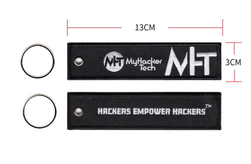 MyHackerTech - Embroidery Key Tag