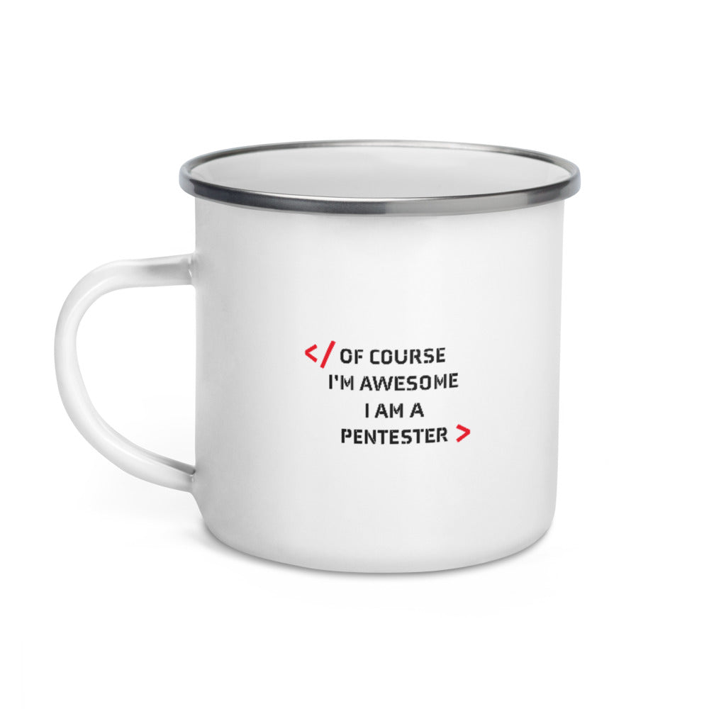 I am Pentester - Enamel Mug