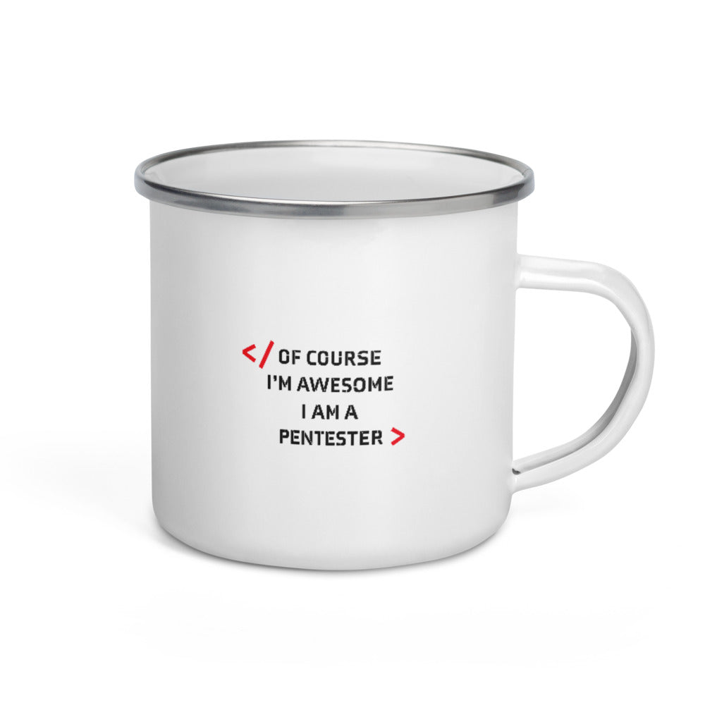 I am Pentester - Enamel Mug