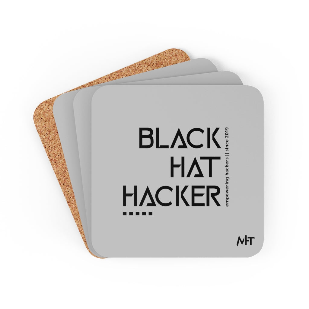 Black Hat Hacker - Corkwood Coaster Set