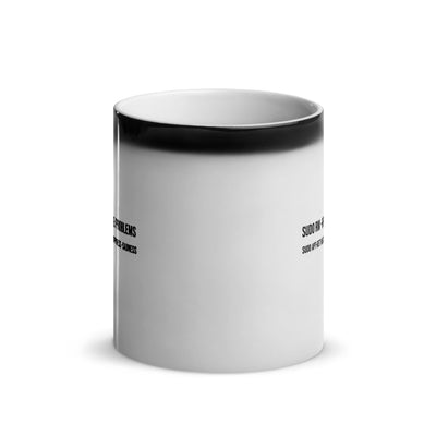 sudo rm -rf lifeproblems - Glossy Magic Mug