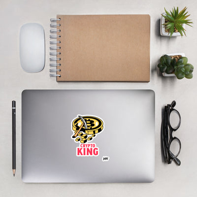 Crypto King - Bubble-free stickers