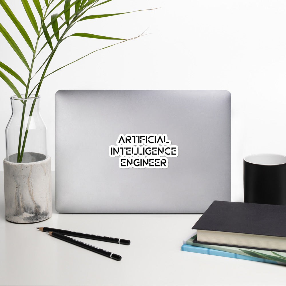 Artificial intelligence engineer - Bubble-free stickers