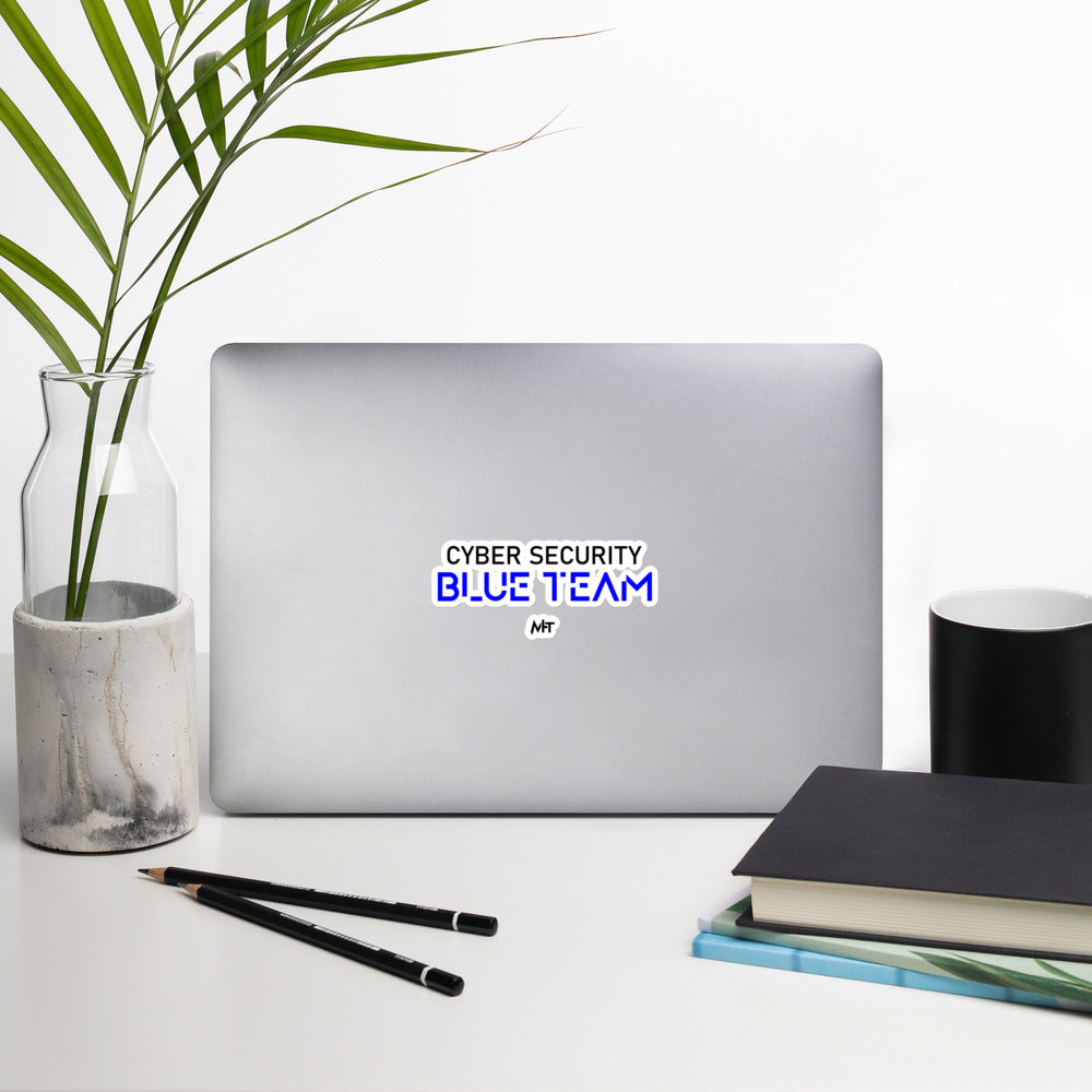 Cybersecurity Blue Team v4 - Bubble-free stickers