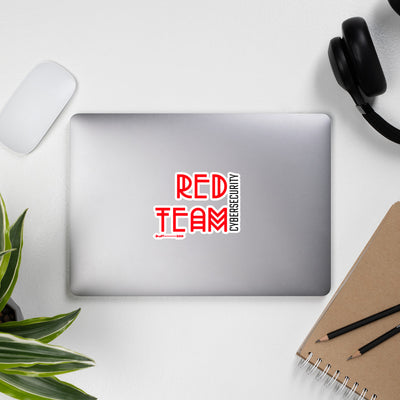 Cyber Security Red Team v5 - Bubble-free stickers