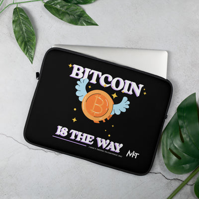 Bitcoin is the way - Laptop Sleeve