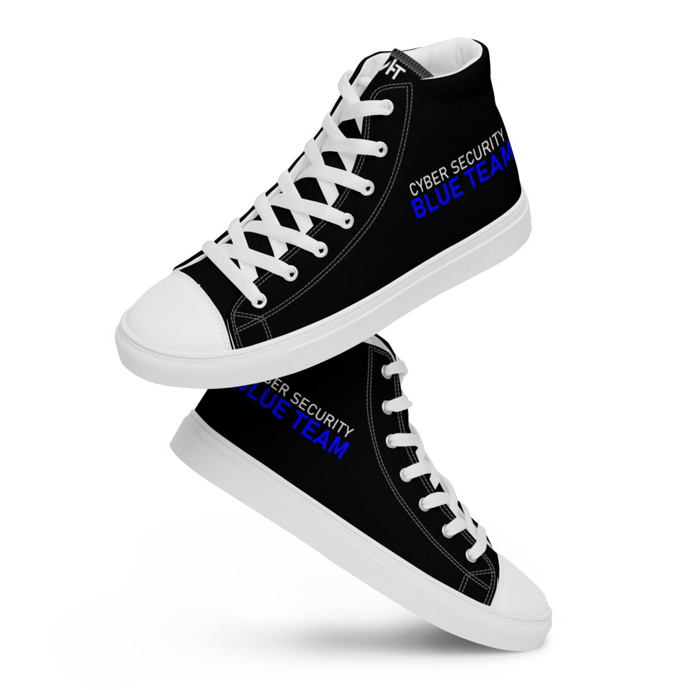 Cyber Security Blue team V4 - Men’s high top canvas shoes